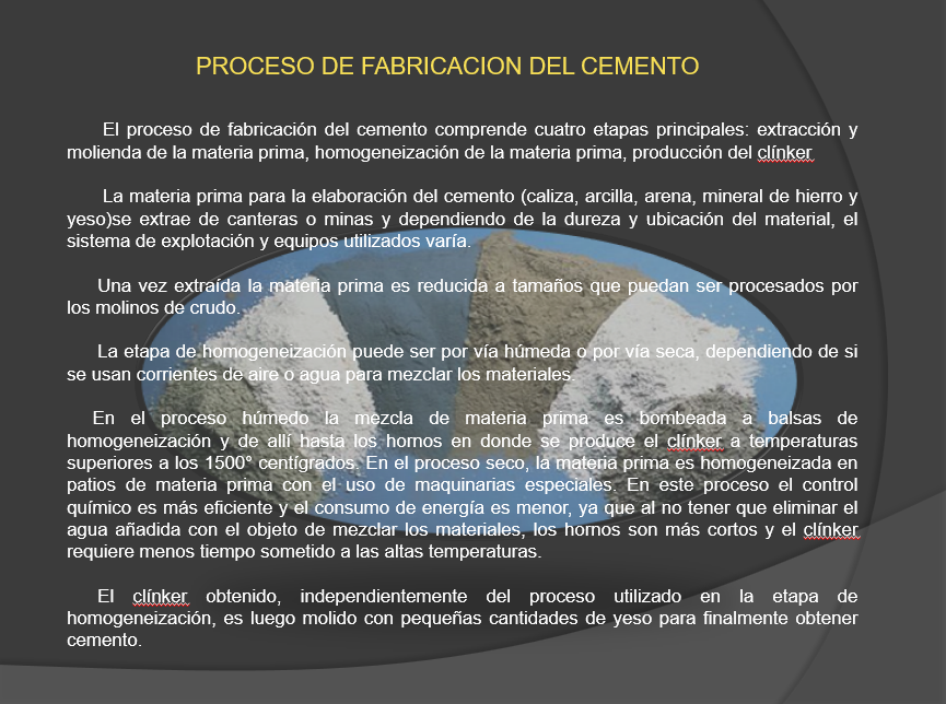 El Cemento - PPT
