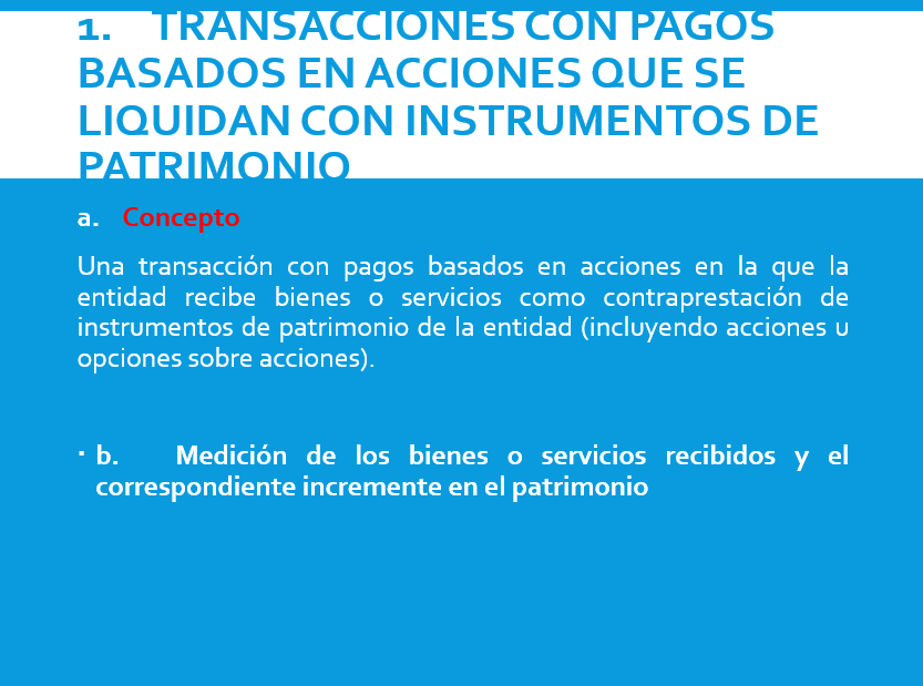 Instrumentos Financieros- Reconocimiento y Medición