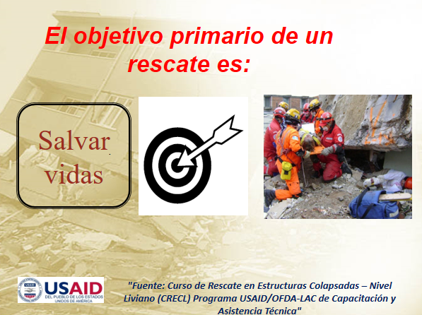 Capacitación Rescate En Estructuras Colapsadas