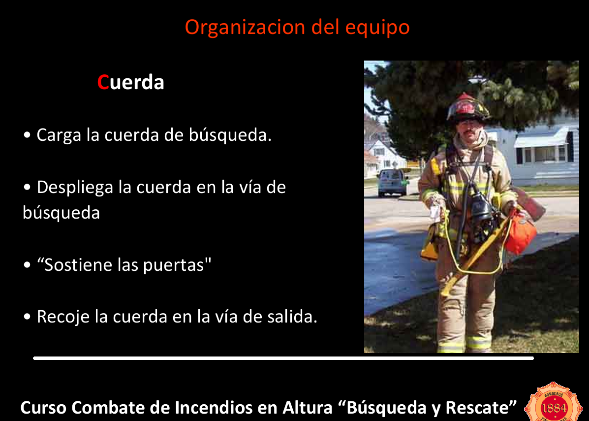 Curso combate De Incendio En Altura - Búsqueda Y Rescate