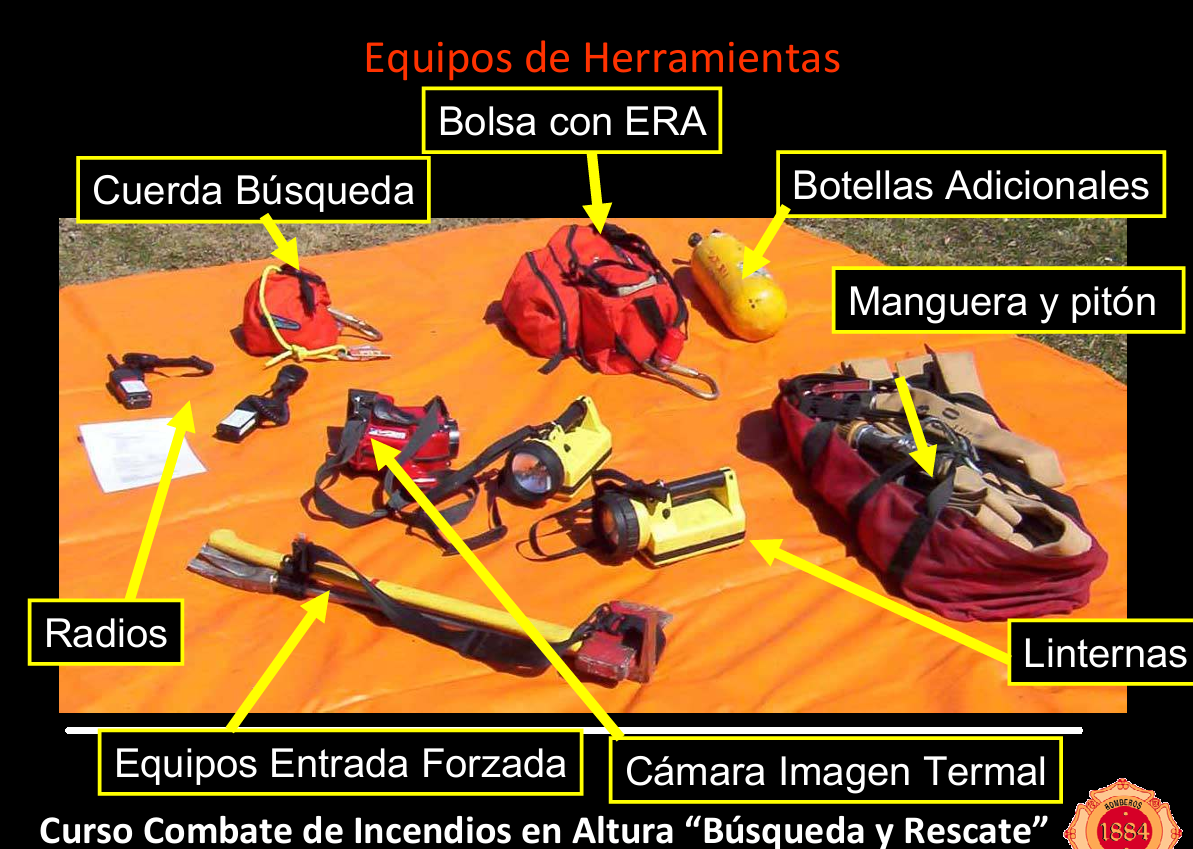 Curso combate De Incendio En Altura - Búsqueda Y Rescate