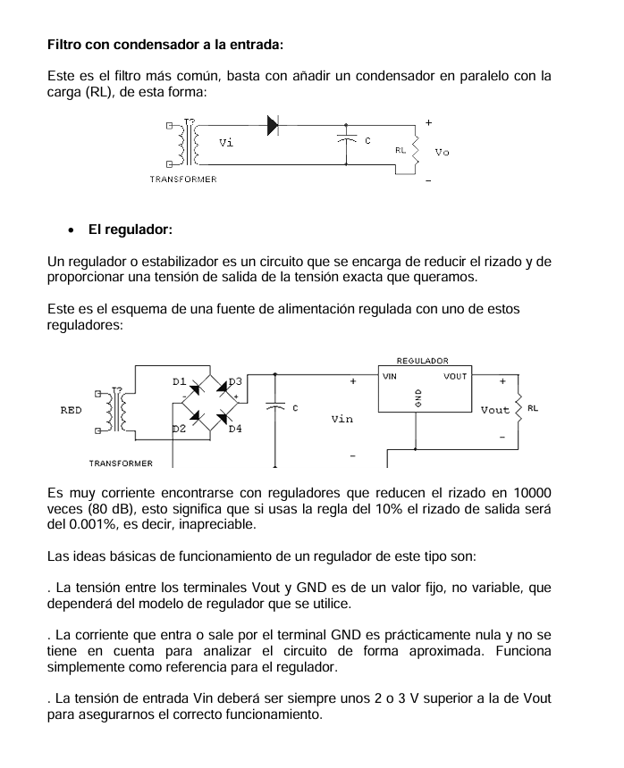 Fuente de Alimentación Simétrica Regulada y Variable
