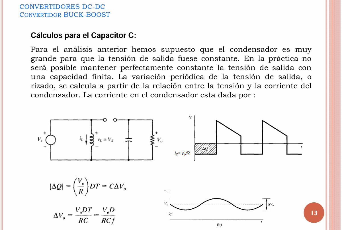 Convertidor DC - DC y Buck - Boost - PDF