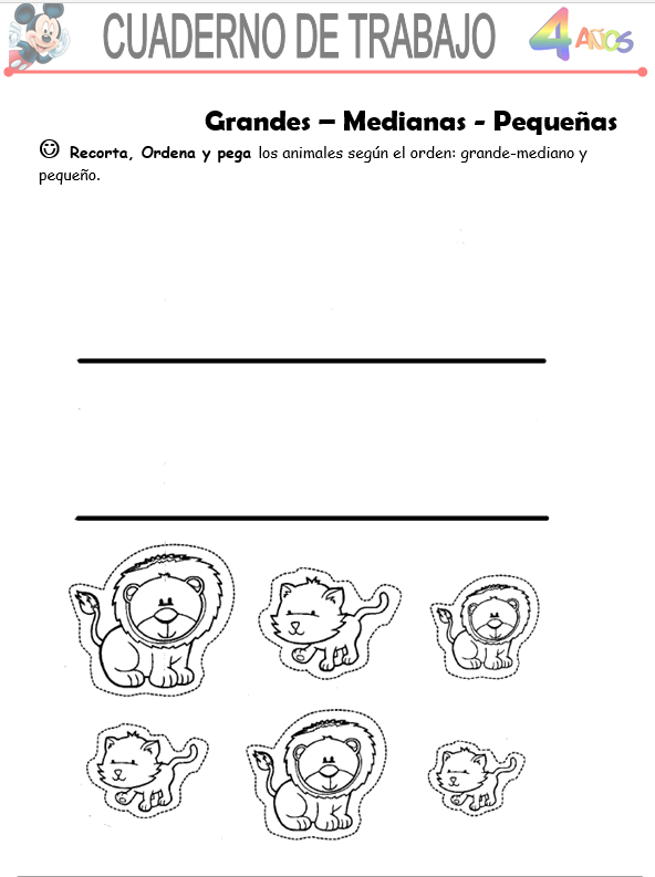 Matemáticas, Niño De 3 Años - Word