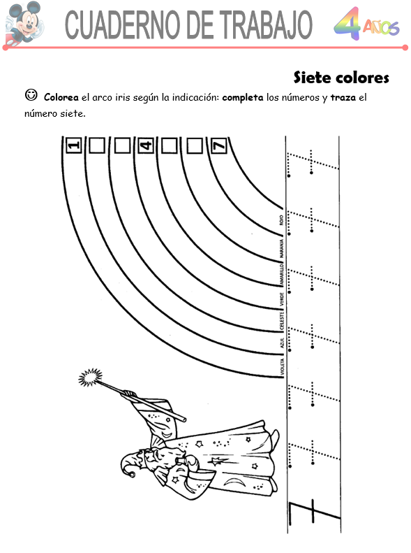 Matemáticas, Niño De 3 Años - Word