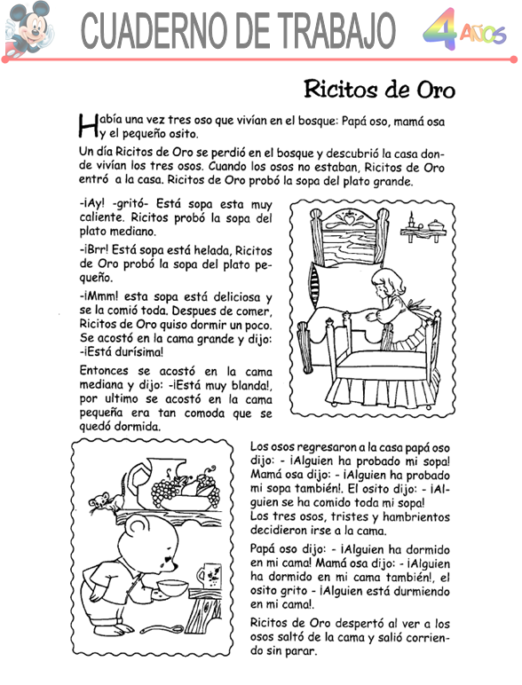 Lenguaje Y Comunicación, Niño de 4 Años - Word