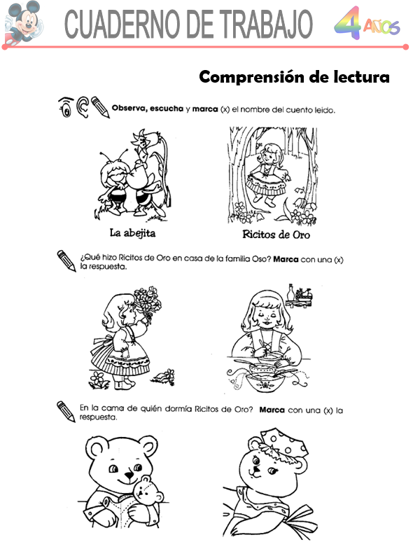 Lenguaje Y Comunicación, Niño de 4 Años - Word