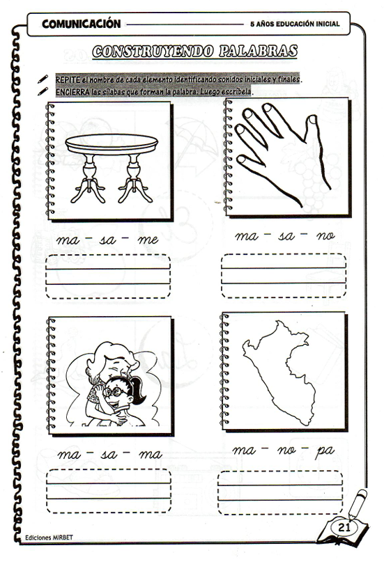 Comunicación, Niños De 5 Años - PDF