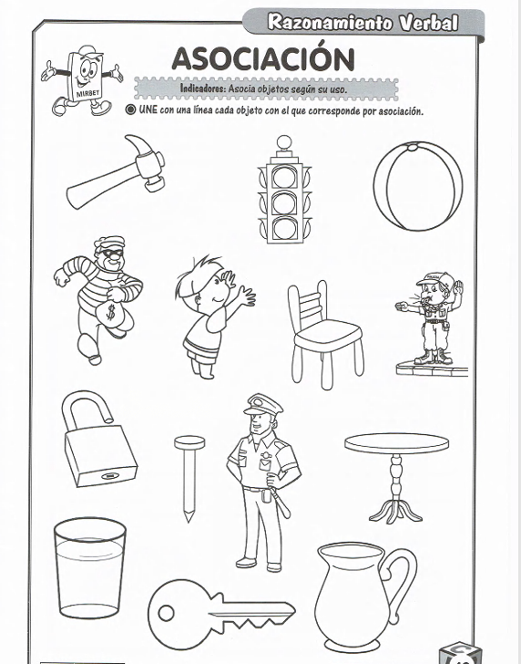 Razonamiento Verbal, 5 Años - PDF
