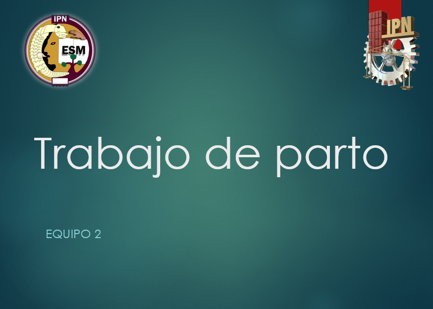Trabajo De Parto - PPT
