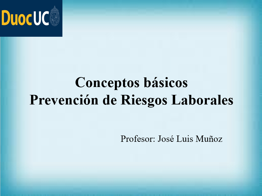 Prevención De Riesgos Laborales - PPT