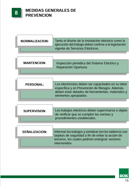 Prevención De Riesgos Eléctricos - PDF