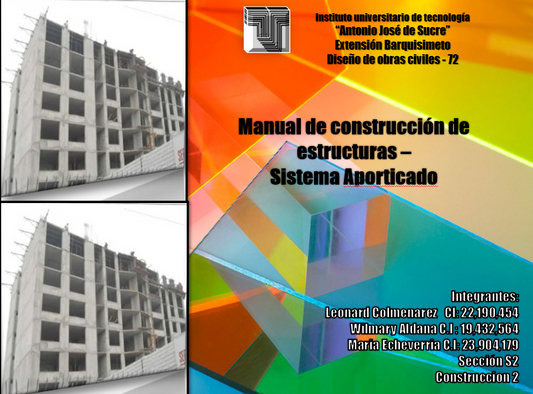 Sistema Aporticado - Manual De Construcción de Estructura - PPT