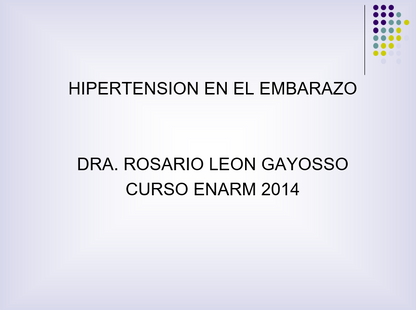 Hipertensión En El Embarazo - PPT