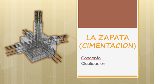 La Zapata, Cimentacion - PPT