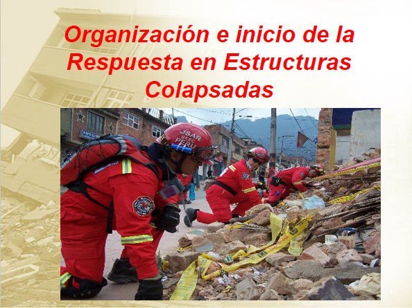 Capacitación Rescate En Estructuras Colapsadas