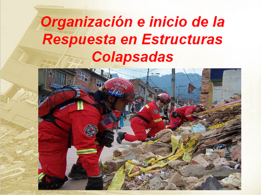 Capacitación Rescate En Estructuras Colapsadas