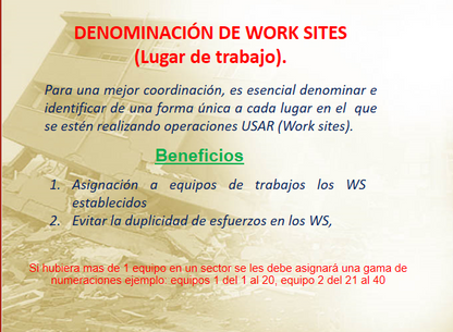Capacitación Rescate En Estructuras Colapsadas