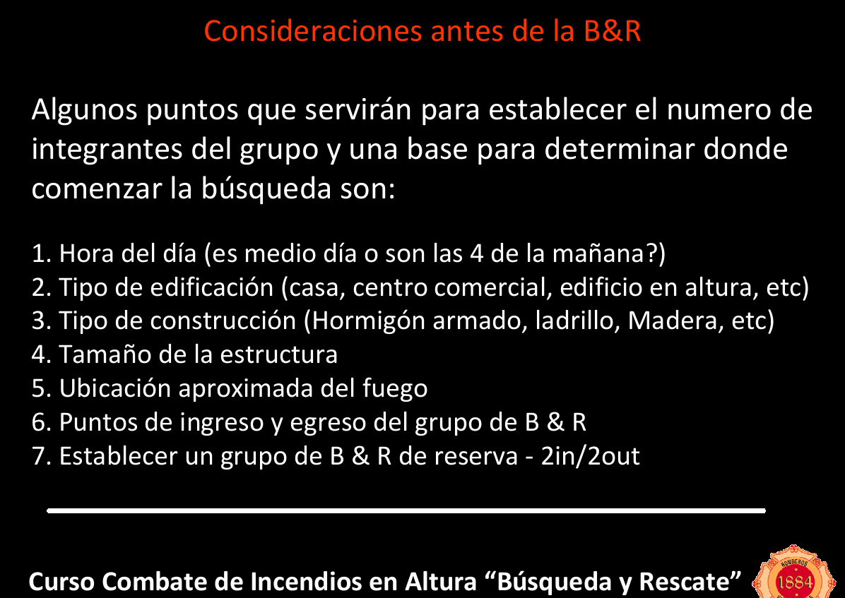Curso combate De Incendio En Altura - Búsqueda Y Rescate