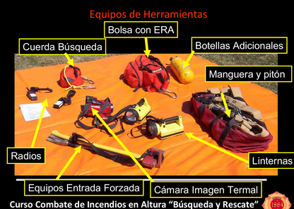 Curso combate De Incendio En Altura - Búsqueda Y Rescate