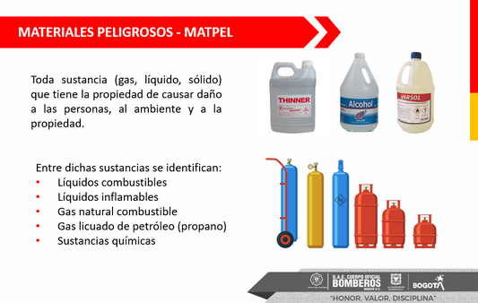 Materiales Peligrosos En Incendio