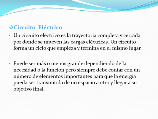Circuito Eléctrico - PPT