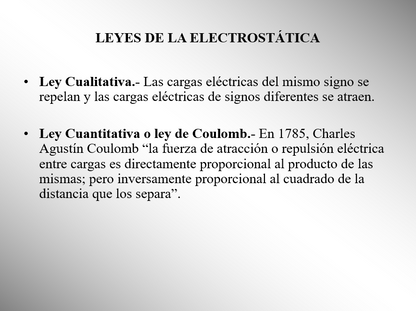 Electroestática - PPT