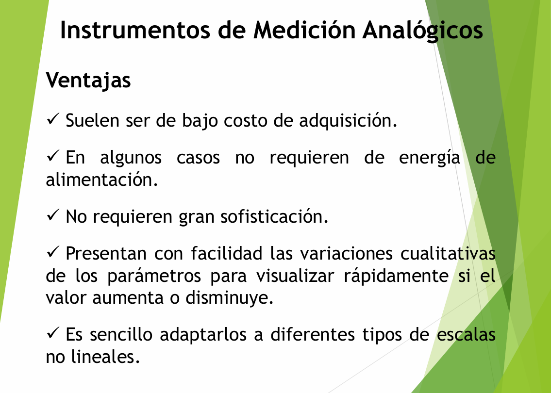 Tipos De instrumentos De Medición