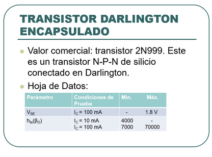 Conexión Darlington - PPT