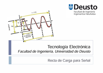 Recta De Carga Para Señal - PDF
