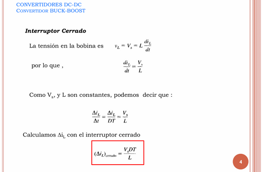 Convertidor DC - DC y Buck - Boost - PDF