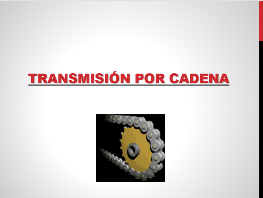 Transmisión Por Cadena y Correas - PPT