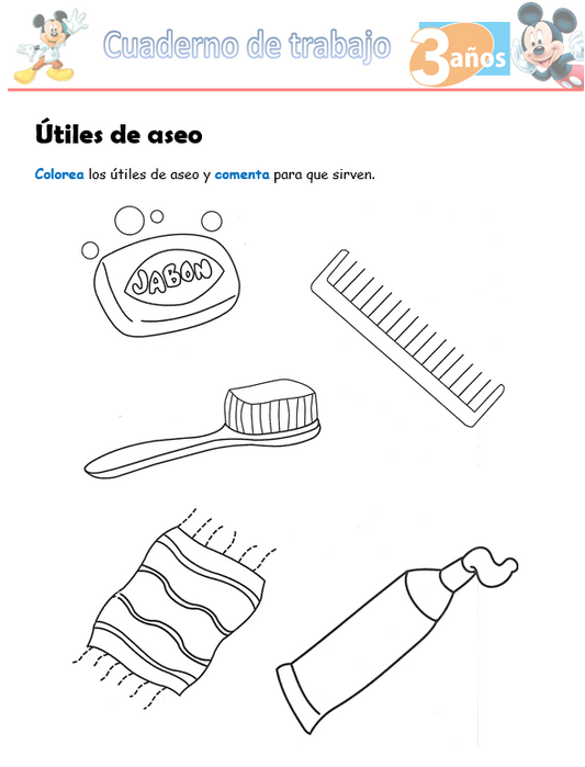 Ciencia Y Ambiente, Niño de 3 Años - Word