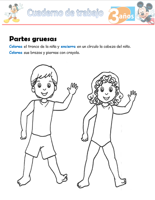 Ciencia Y Ambiente, Niño de 3 Años - Word
