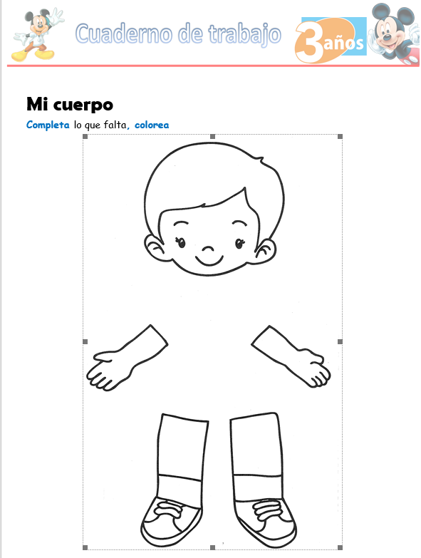 Ciencia Y Ambiente, Niño de 3 Años - Word