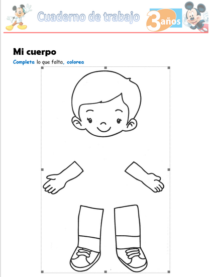 Ciencia Y Ambiente, Niño de 3 Años - Word