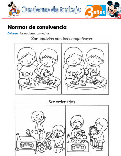 Personalidad Social, Niños de 3 Años - PDF