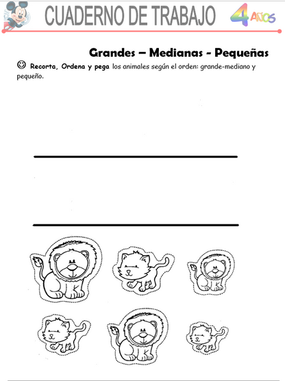 Matemáticas, Niño De 3 Años - Word