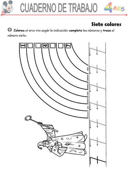 Matemáticas, Niño De 3 Años - Word