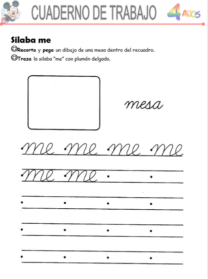 Lenguaje Y Comunicación, Niño de 4 Años - Word