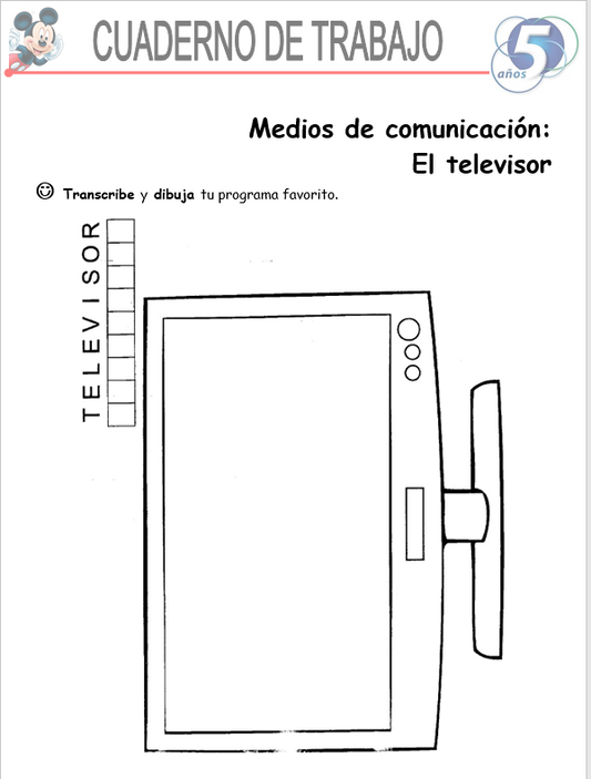 Lenguaje y Comunicación, Niños De 5 Años - Word