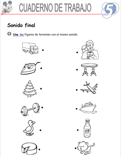 Lenguaje y Comunicación, Niños De 5 Años - Word