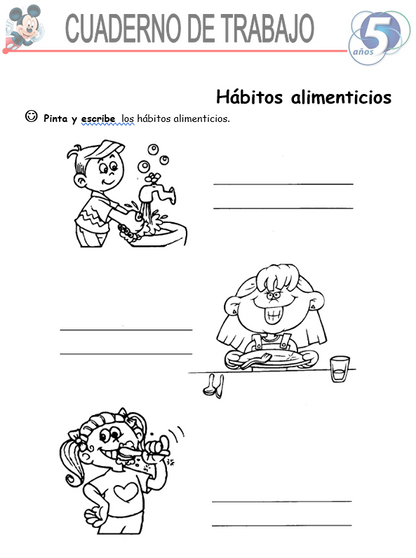 Ciencias Y Ambientes, Niño De 5 Años- Word
