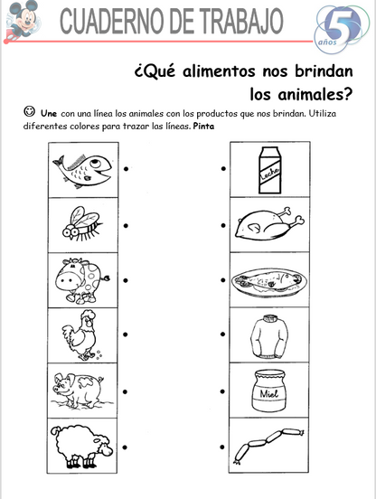 Ciencias Y Ambientes, Niño De 5 Años- Word