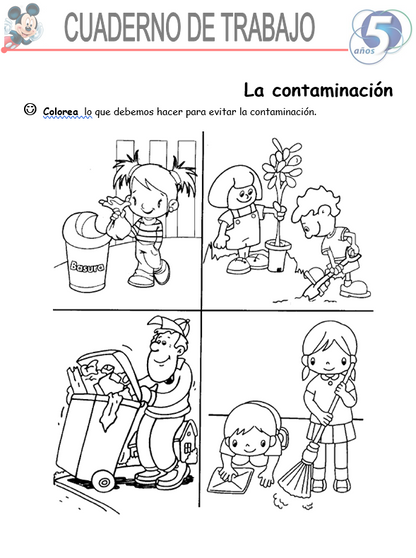 Ciencias Y Ambientes, Niño De 5 Años- Word