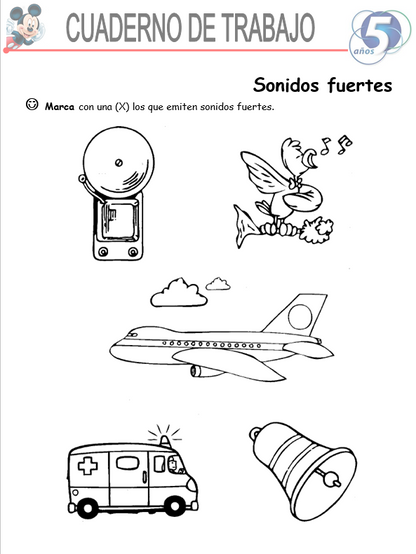Ciencias Y Ambientes, Niño De 5 Años- Word