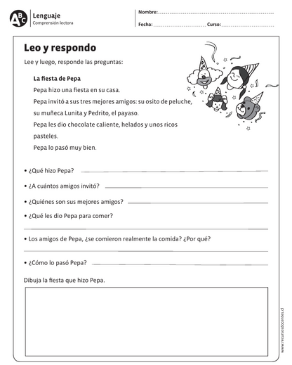 Lenguaje, Primero Básico - PDF