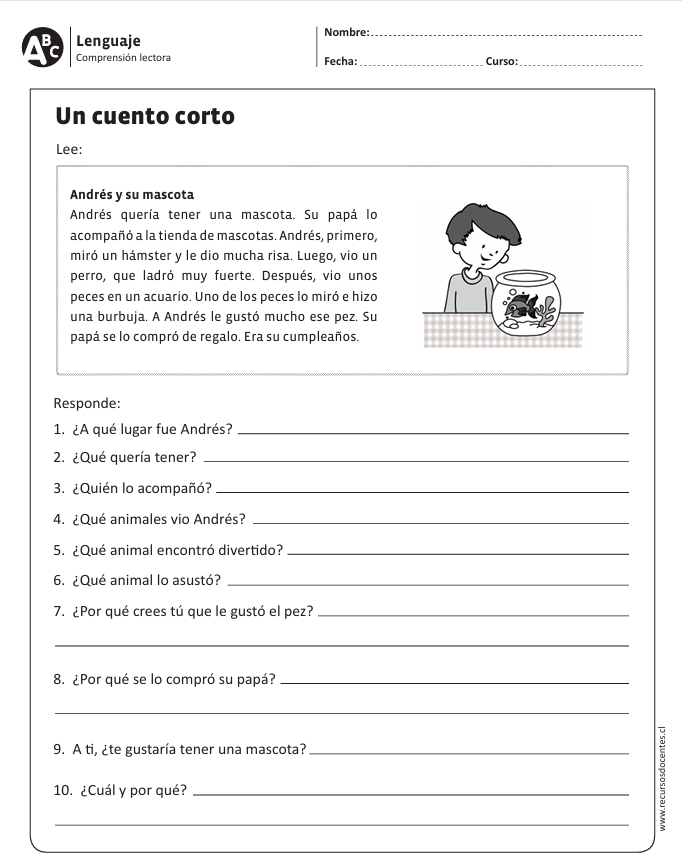 Lenguaje, Primero Básico - PDF
