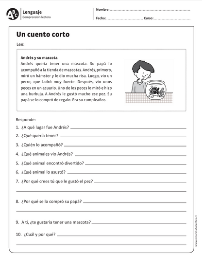 Lenguaje, Primero Básico - PDF