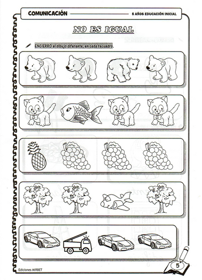 Comunicación, Niños De 5 Años - PDF